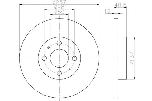 BROMSSKIVA - 2