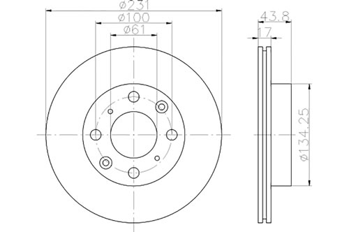 BROMSSKIVA - 2