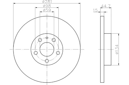 BROMSSKIVA - 2