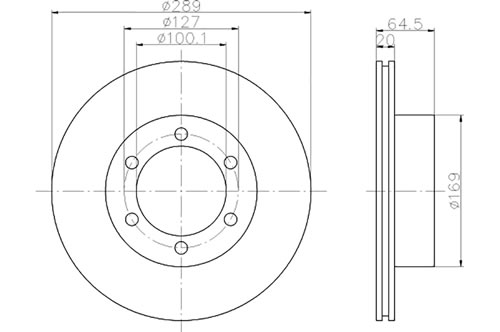 BROMSSKIVA - 2