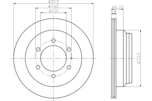 BROMSSKIVA - 2