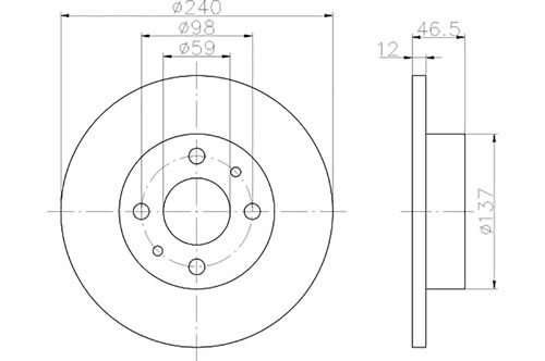 BROMSSKIVA - 2