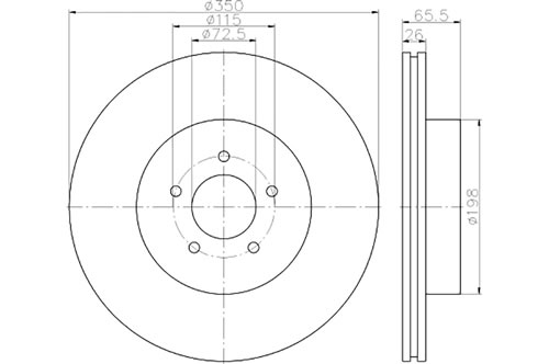 BROMSSKIVA - 2