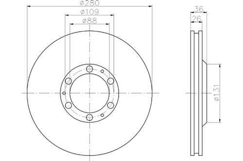 BROMSSKIVA - 2