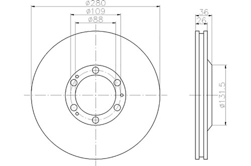 BROMSSKIVA - 2