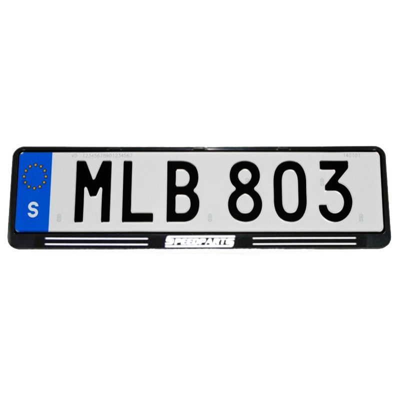 License plate holder EU - 2