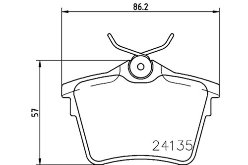 BROMSKLOTSSATS - 2