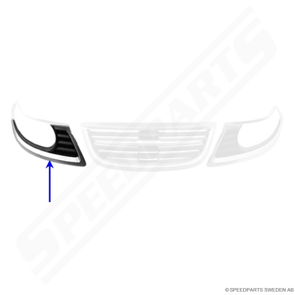 Decor trim headlight right 9-5 Griffin 09-10