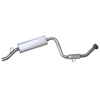 Exhaust spare parts front / middle muffler