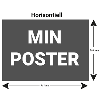 Poster med eget Motiv