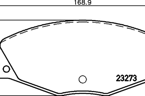 BROMSKLOTSSATS - 2