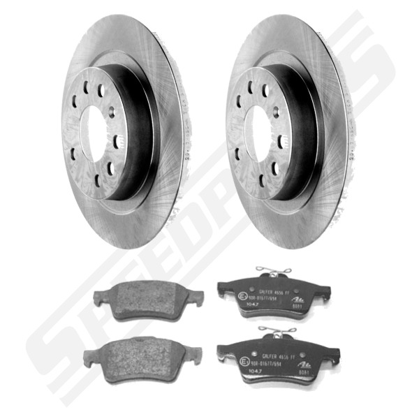 Bromssats bak 9-3 03-12 Oe fabrikat