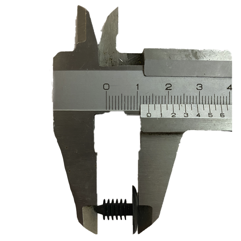 Plastic rivet for Volvo,  black - 4