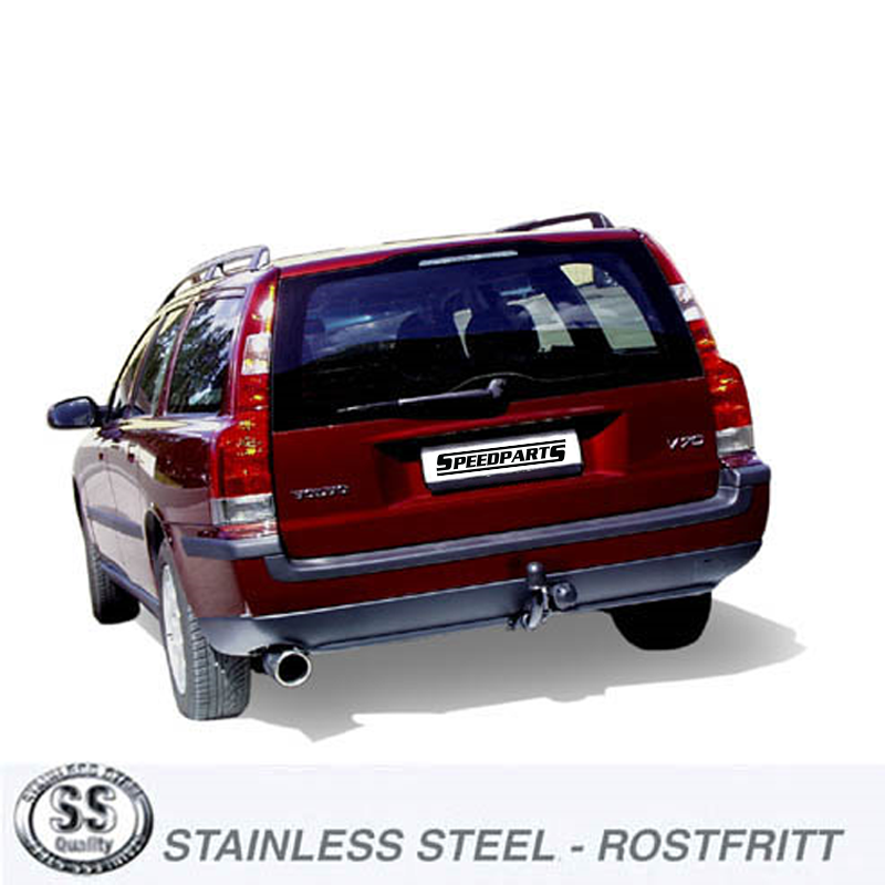 2,5" Sportavgassystem halvsats rostfritt - 3