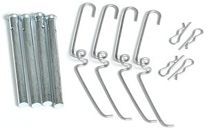 Monteringssats bromsbelägg fram (12)