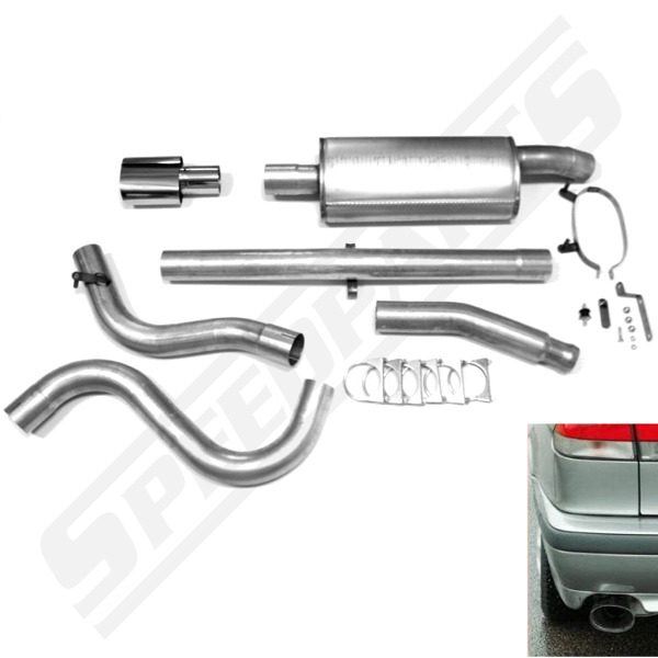 3" Sport exhaust cat back 1 muffler
