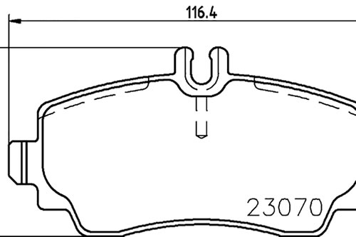 BROMSKLOTSSATS - 2