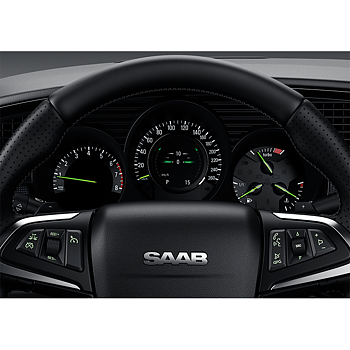 Poster SAAB NG 9-5, Instrumentering