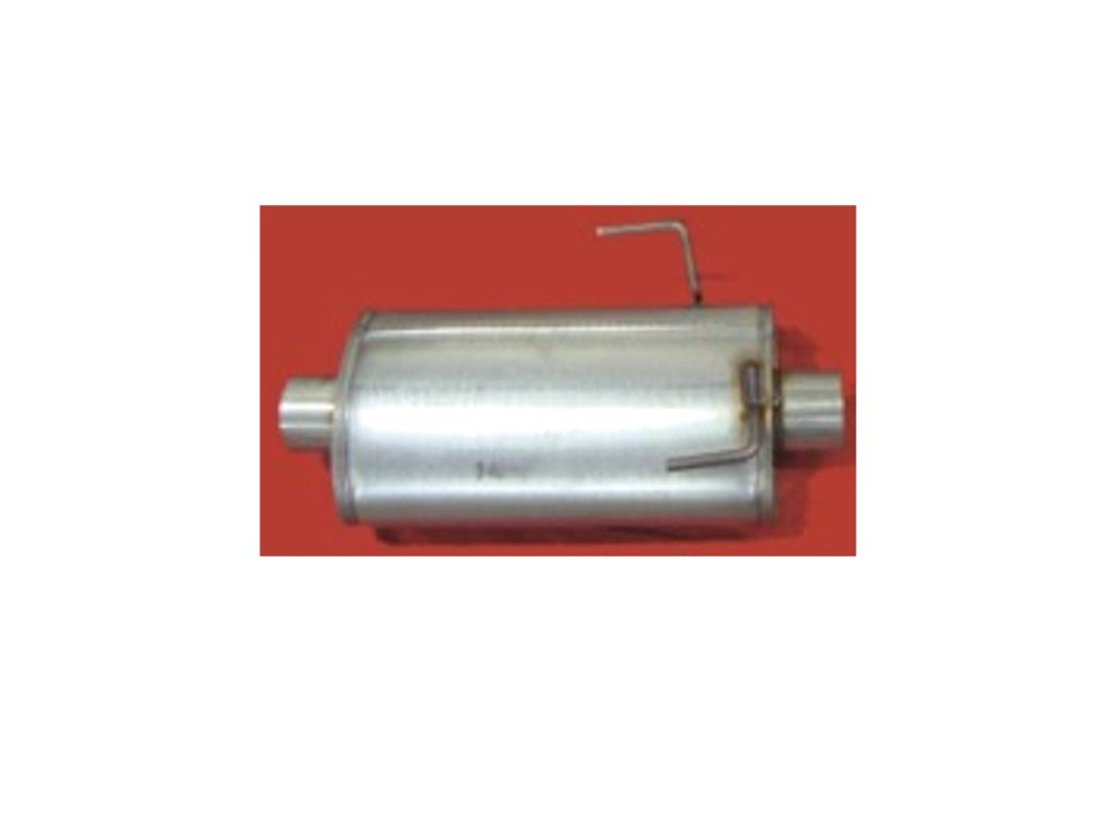 3" muffler 9-5 Rear