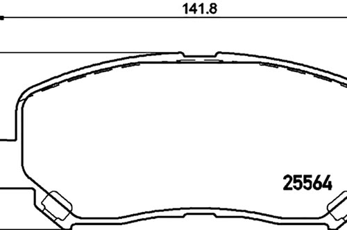BROMSKLOTSSATS - 2