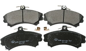 Brake pads front Volvo S40, V40 Girling (2)