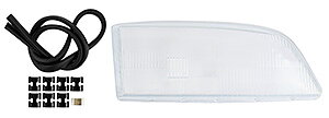 Headlamp glass right Volvo 
