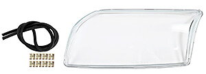 Headlamp glass left Volvo C70, V70, S70