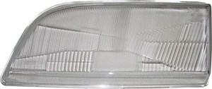 Headlamp glass single reflector Volvo 