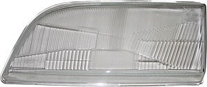 Headlamp glass single reflector Volvo 