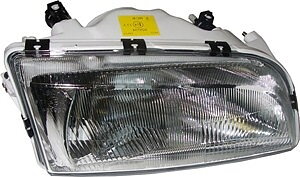 Headlamp single reflector Volvo