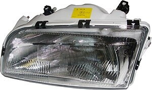 Headlamp single reflector Volvo 