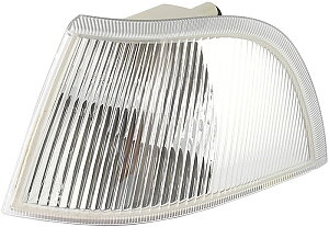 Corner lamp single reflector white Volvo