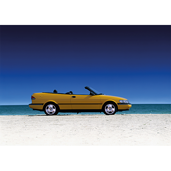 Poster SAAB 900 Cab
