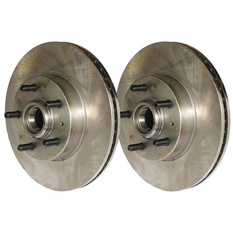 Brake discs front ventilated 262mm