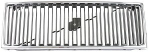 Grille  Volvo 740, 760, chrome frame, black