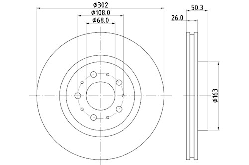BROMSSKIVA - 2