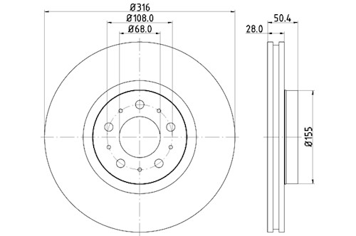 BROMSSKIVA - 2
