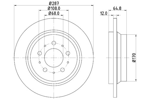 BROMSSKIVA - 2