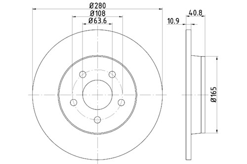 BROMSSKIVA - 2