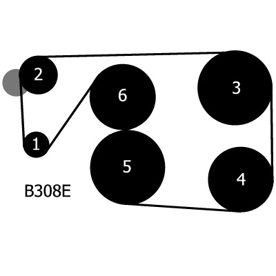 Aggregatrem 9-5 B308E 99-03 - 2
