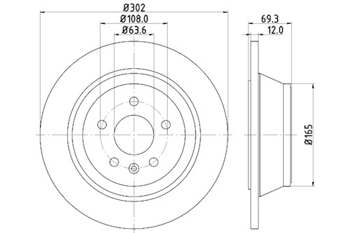 BROMSSKIVA - 2