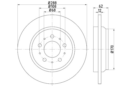 BROMSSKIVA - 2