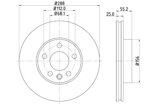 BROMSSKIVA - 2