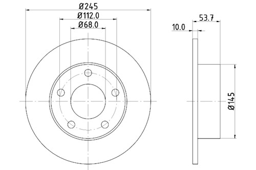 BROMSSKIVA - 2