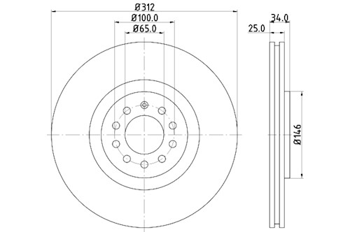 BROMSSKIVA - 2