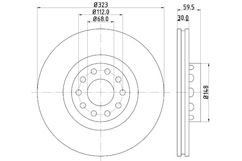 BROMSSKIVA - 2