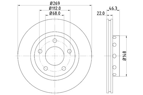 BROMSSKIVA - 2