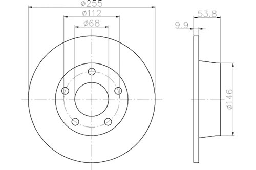 BROMSSKIVA - 2