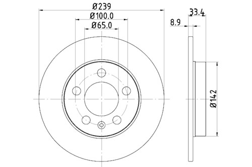 BROMSSKIVA - 2