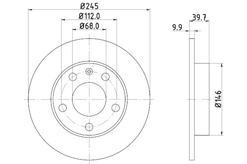 BROMSSKIVA - 2
